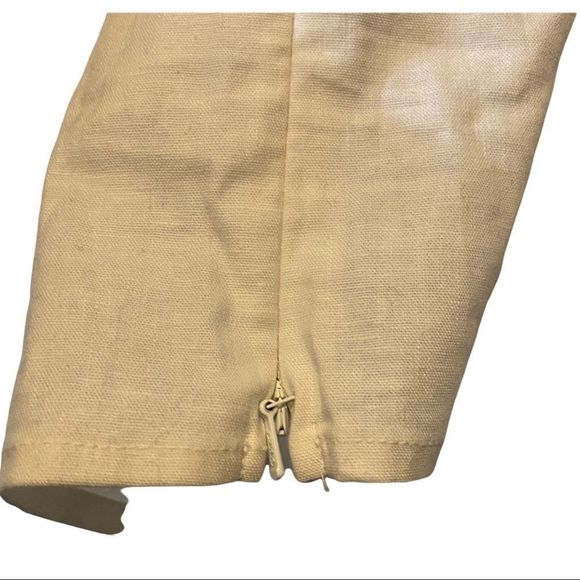 LEITH Tie Front Linen Blend Cami tank White NWOT Size Large - Picture 3 of 7